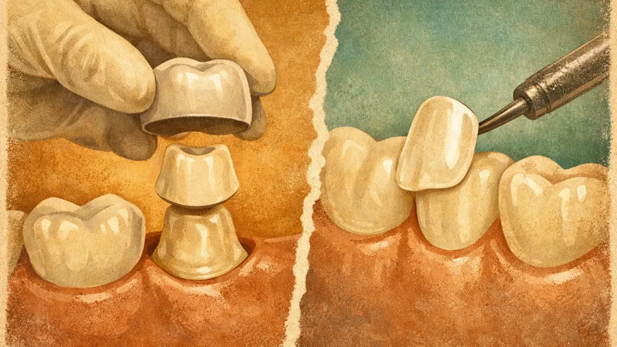 Dental Crowns vs Veneers: Which Fits?