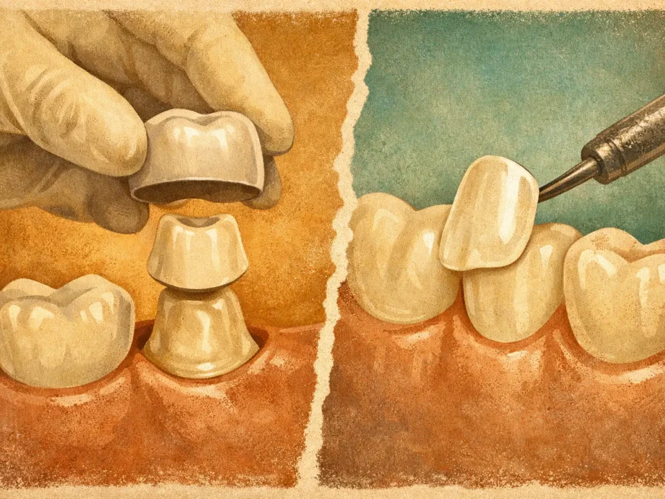 Dental Crowns vs Veneers: Which Fits?