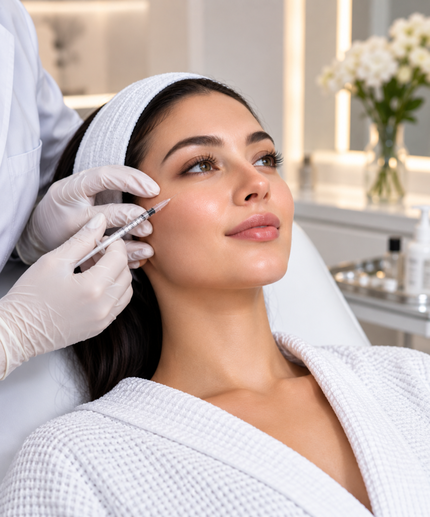 Skin booster treatment at Zyva Dental & Aesthetics in Arjan Dubai