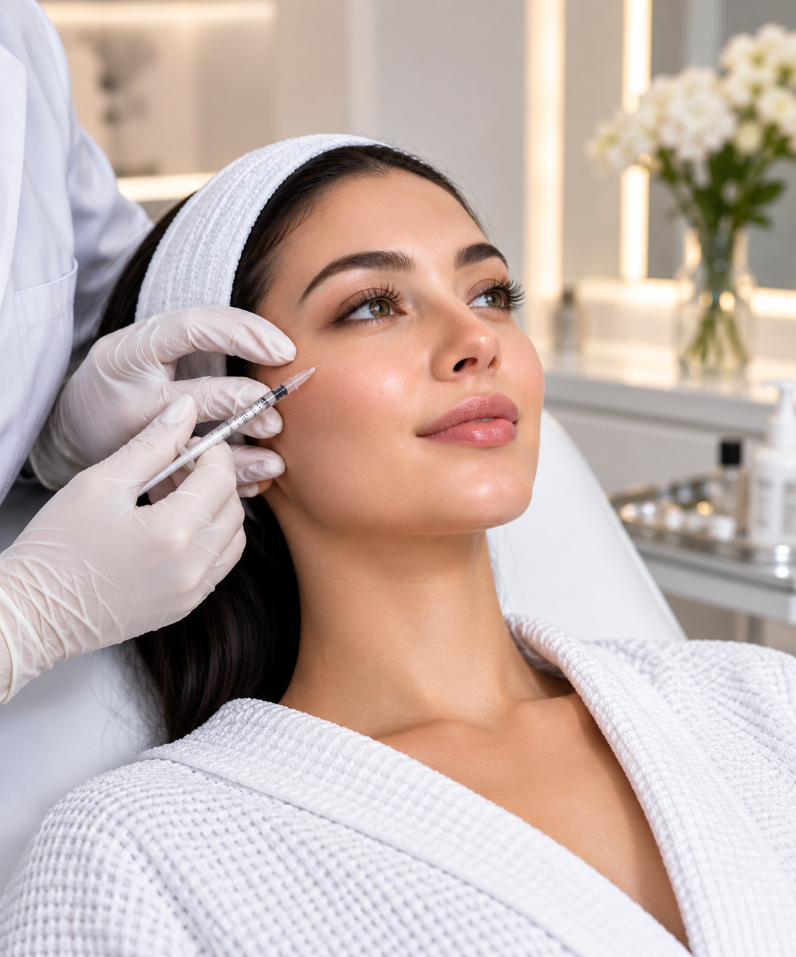 Skin booster treatment at Zyva Dental & Aesthetics in Arjan Dubai